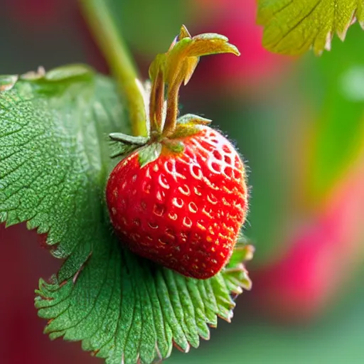 Image similar to adorable strawberry critter national geographic