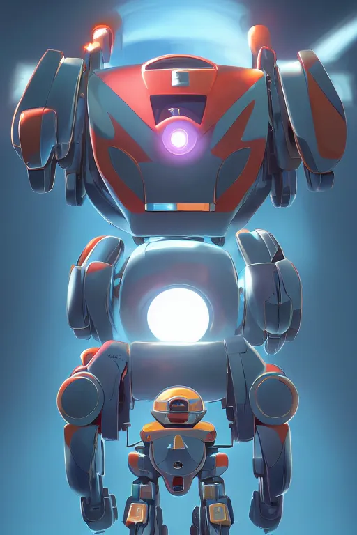 Image similar to metabots medabots medarotto medarot robot minimalist comics, behance hd by jesper ejsing, by rhads, makoto shinkai and lois van baarle, ilya kuvshinov, rossdraws global illumination ray tracing hdr radiating a glowing aura