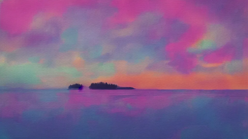 Image similar to cottagecore moody outrun made of mixtures