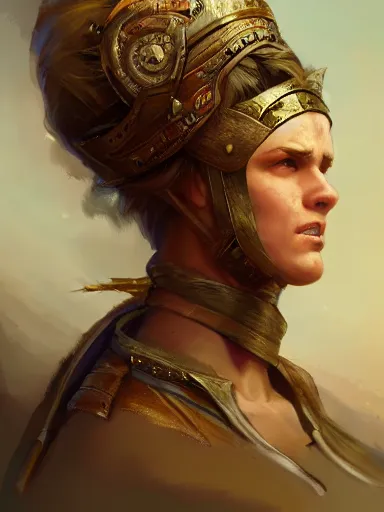 Image similar to a warry injuried warrior, its head bandaged.. intricate, elegant, highly detailed, digital painting, artstation, concept art, sharp focus, illustration, by justin gerard and artgerm, 8 k