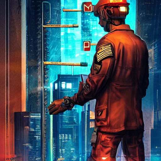 Image similar to book cover of a novel featuring sgt chase meeting the love of his life in jail, cyberpunk setting, 4 k resolution