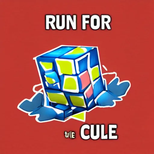 Prompt: run for the cube