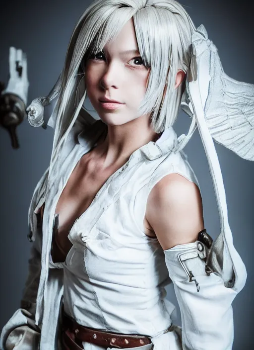 Prompt: a full portrait photo of real - life zidane final fantasy ix character, f / 2 2, 3 5 mm, 2 7 0 0 k, lighting, perfect faces, award winning photography.