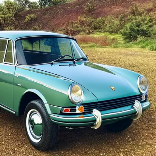 Image similar to “1960s Porsche Cayenne”