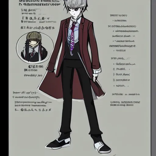 Image similar to concept art for a new danganronpa headmaster