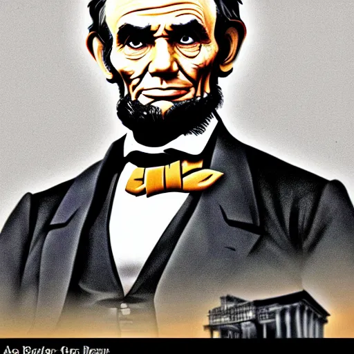 Image similar to abe lincoln gta loading screen