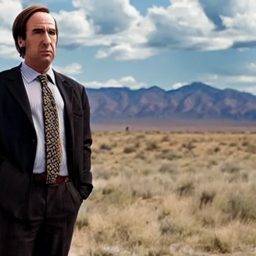 Prompt: Saul Goodman in Breaking bad