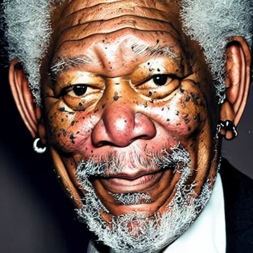 Prompt: Morgan freeman as Gandalf