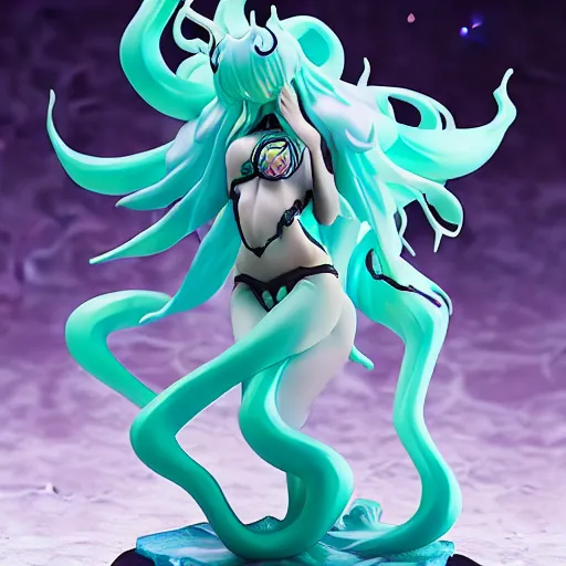 Image similar to figurine of cosmic horrors, personification, official store photo, commercial photo, featured on amiami, 4 k, 8 5 mm, beautiful composition
