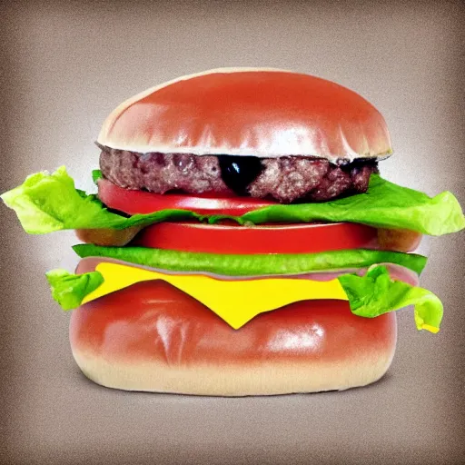 Image similar to cheeseburger jellyfish