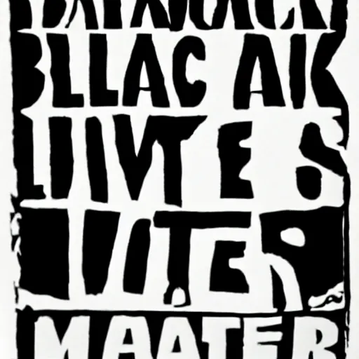Prompt: “Black Lives Matter”