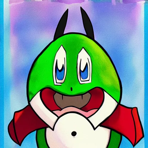 Image similar to A pokemon inspired by the Joker