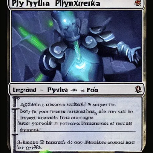 Image similar to Phyrexia