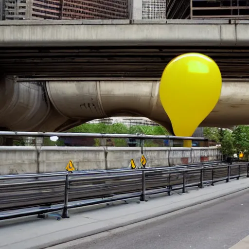 Image similar to the balloon snails of lower wacker drive