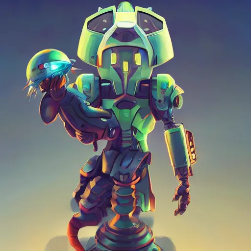 Image similar to robot ninja gnome mask helmet metroid fusion Xenoblade Chronicles Video game icon design , 2d game fanart behance hd by Jesper Ejsing, by RHADS, Makoto Shinkai and Lois van baarle, ilya kuvshinov, rossdraws global illumination