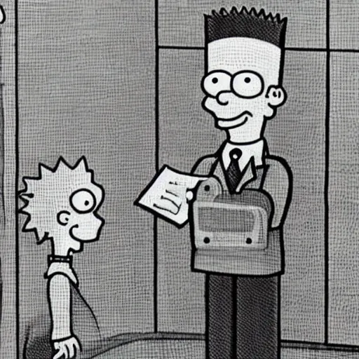 Image similar to a highly detailed photograph of Bart Simpson as a real human boy