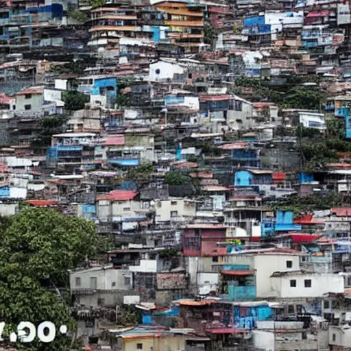 Image similar to aliens invaded favela