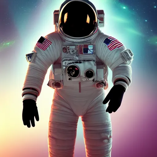 Image similar to full body portrait, astronaut octane render, 1 6 k