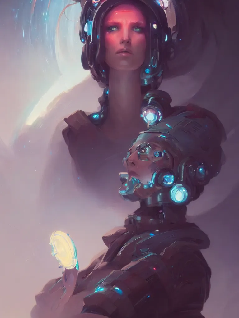 Image similar to a portrait of a beautiful cybernetic jedi, cyberpunk concept art by pete mohrbacher and wlop and artgerm and josan gonzales, digital art, highly detailed, intricate, sci-fi, sharp focus, Trending on Artstation HQ, deviantart, unreal engine 5, 4K UHD image