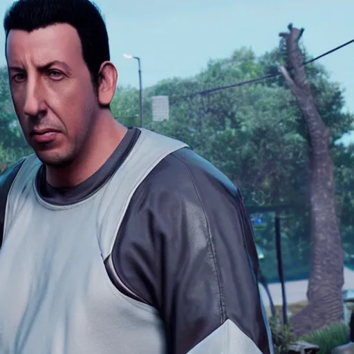 Prompt: adam sandler, tekken 7, unreal engine, octane render,