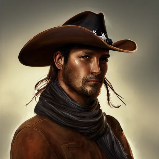 Prompt: a portrait of a stallion with a cowboy hat on with an American flag scarf, D&D, sci-fi, elegant, hopeful, muscular, highly detailed, digital painting, artstation, concept art, smooth, sharp focus, illustration
