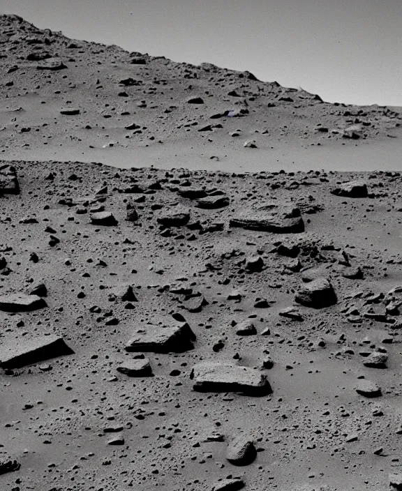 Image similar to old ruins found on mars, 3 5 mm, nasa photography