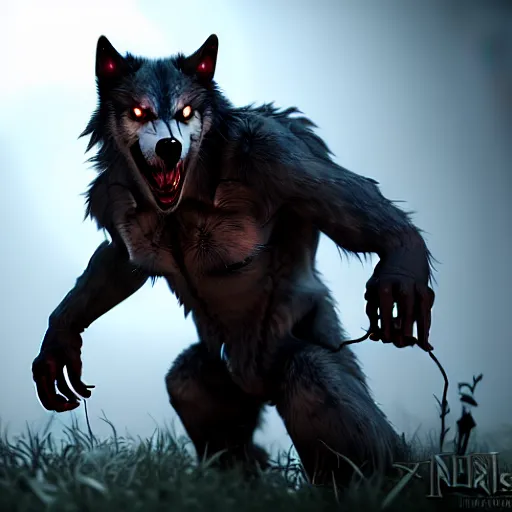 Image similar to cute werewolf from van helsing unreal engine hyperreallistic render 8k character concept art masterpiece