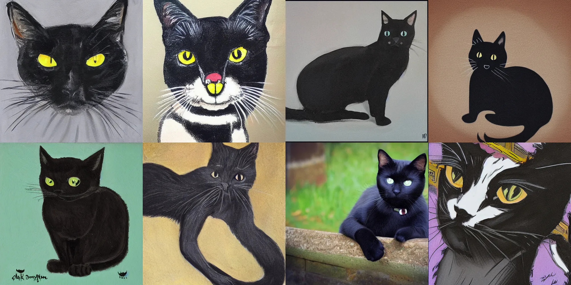 Image similar to black cat