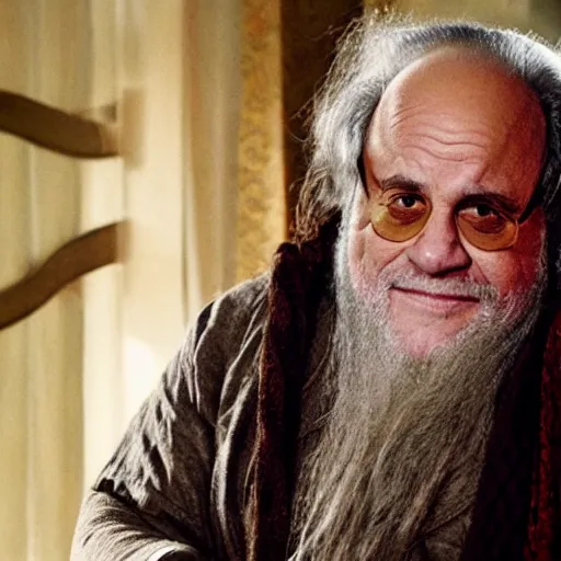 Prompt: Danny DeVito as as Gandalf