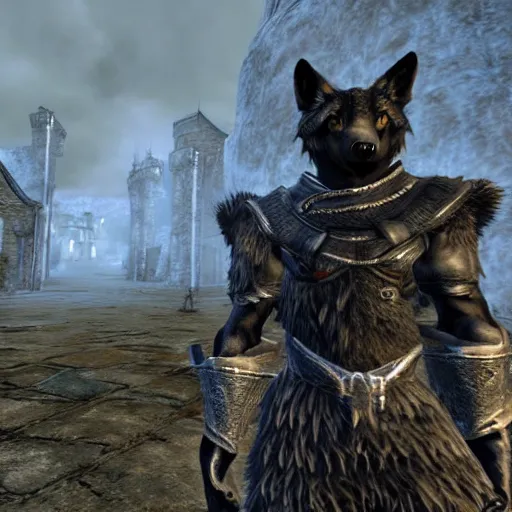 furry anthro digital game screenshot of an | Stable Diffusion