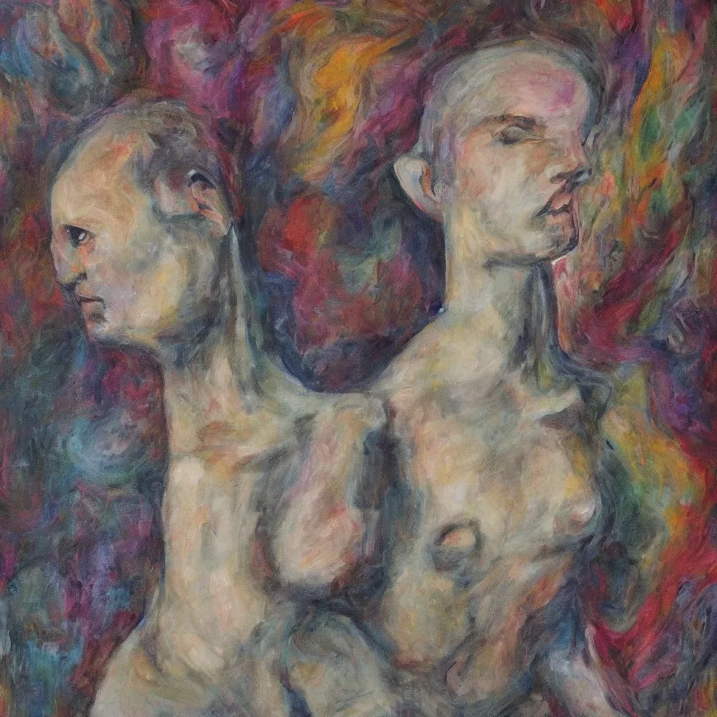 Image similar to subconscious psyche portrait