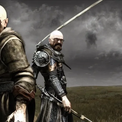 Image similar to Walter White in Dark souls