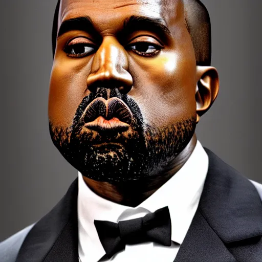 Image similar to kanye west face meme, 4 k, high resolution, still, landscape, hd, dslr, hyper realistic