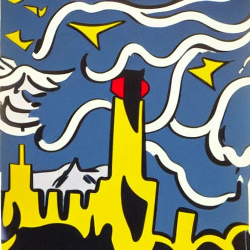 Image similar to Table mountain by Roy Lichtenstein