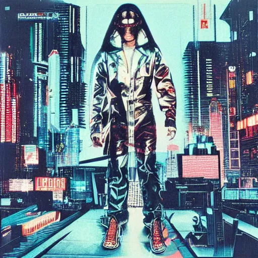 Image similar to cyberpunk tautological | album artwork, used lp ( 1 9 8 6 )