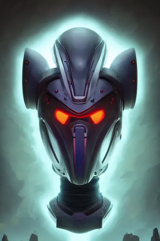 Image similar to epic mask helmet robot ninja portrait stylized as fornite style game design fanart by concept artist gervasio canda, behance hd by jesper ejsing, by rhads, makoto shinkai and lois van baarle, ilya kuvshinov, rossdraws global illumination radiating a glowing aura global illumination ray tracing hdr render in unreal engine 5