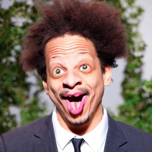 Image similar to eric andre making a goofy face