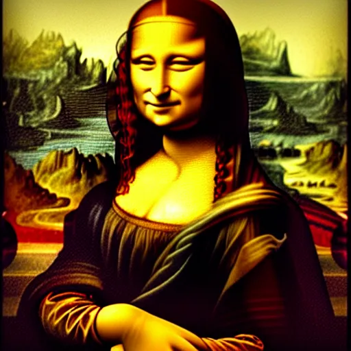 Image similar to fact mona lisa da vinci, by da vanci