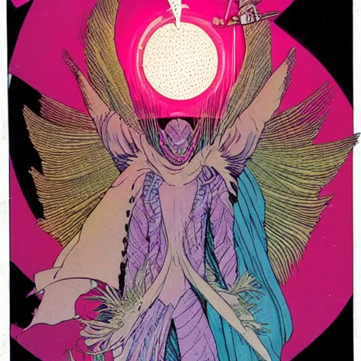 Image similar to a character by moebius