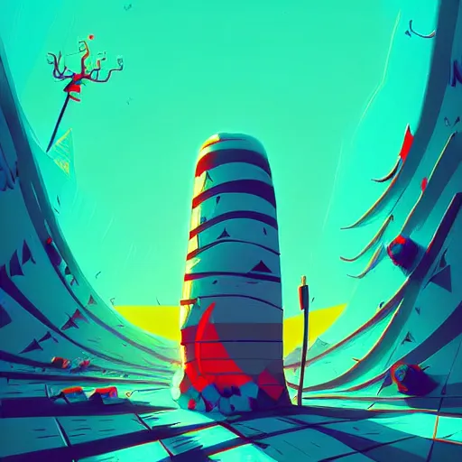 Prompt: curled perspective digital art of palestina free by anton fadeev from nightmare before christmas