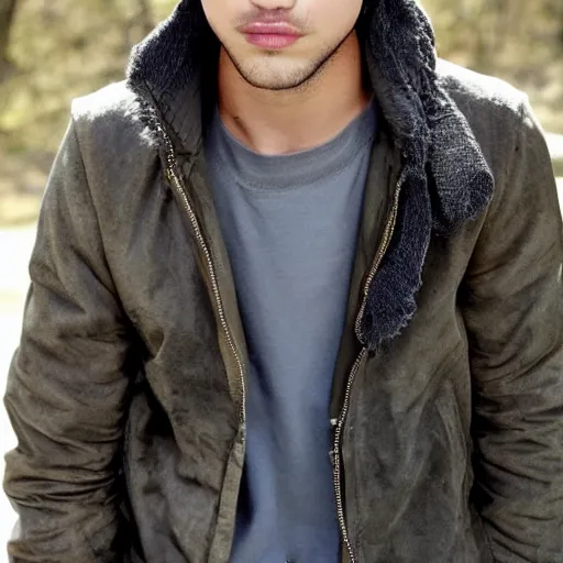 Image similar to taylor lautner mixed with robert pattinson