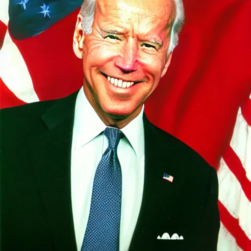 Image similar to boris vallejo joe biden