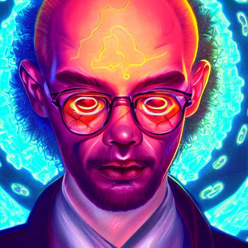 Prompt: satan inside matrix deepdream radiating a glowing aura stuff loot legends stylized digital illustration video game icon artstation lois van baarle, ilya kuvshinov, rossdraws,