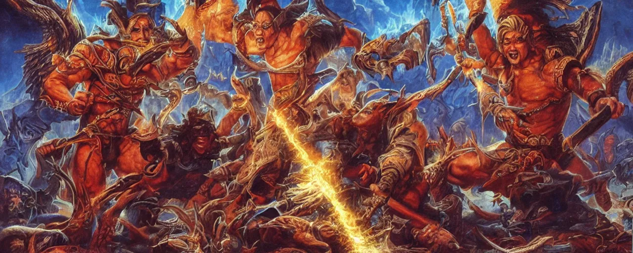 Image similar to fortuna caeca est, jeff easley, 8 k resolution,