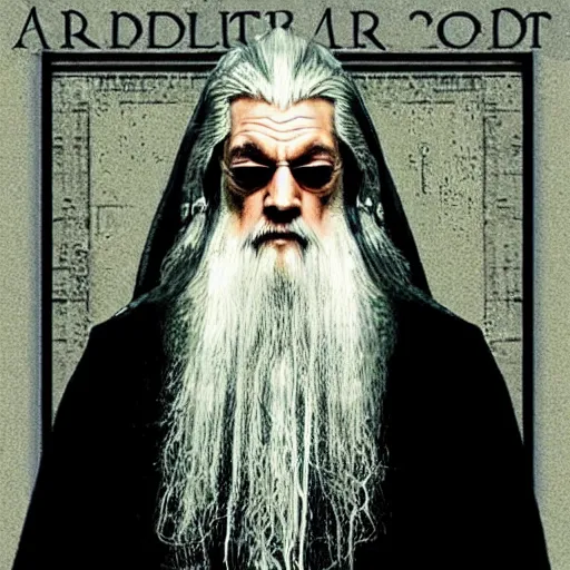 Prompt: gandalf in the matrix