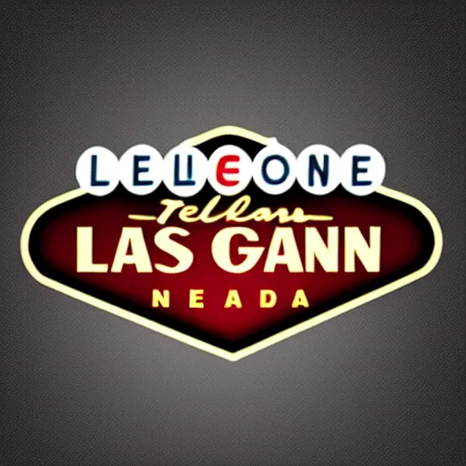 Prompt: online casino logo, las vegas, thug life