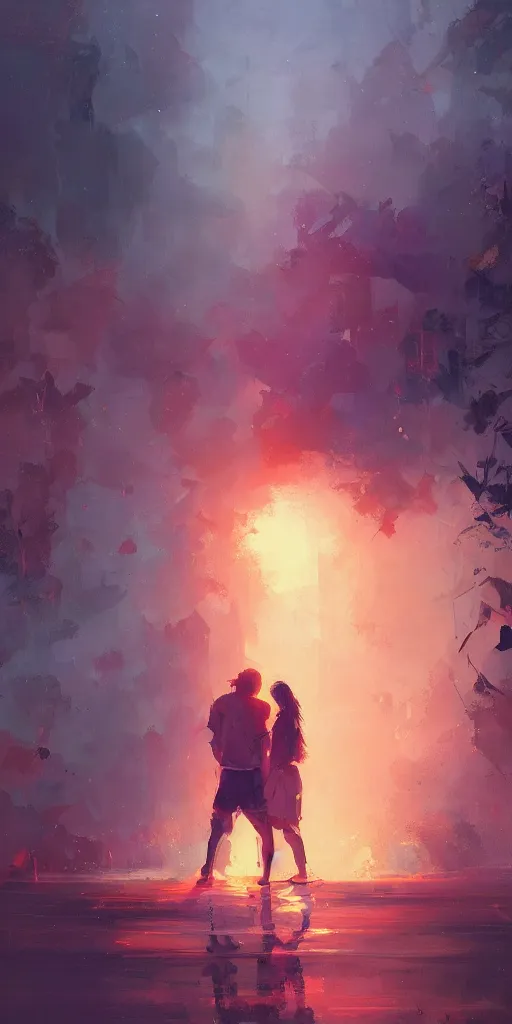 Image similar to love by wenjun lin and alena aenami