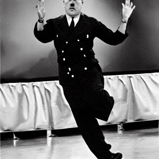 Image similar to adolf hitler breakdancing on the price is right, 4k