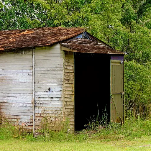 Image similar to Abandoned shed
