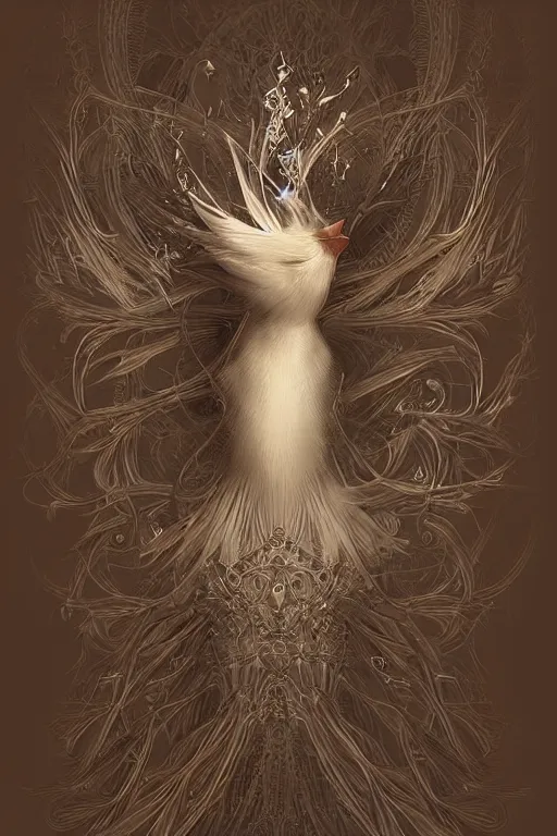 Image similar to Ethereal Cardinal bird, intricate detail, ornate, conceptual art, soft light, dynamic, art by artgerm